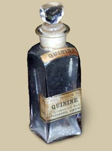 quinine bottle
